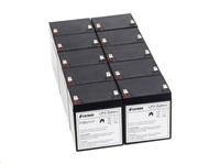Batérie - FUKAWA FWU-117 sada batérií pre APCRBC117 (12V/5Ah, 10ks)