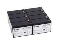 Batérie - FUKAWA FWU-27 sada batérií pre RBC27 (12V/9Ah, 8ks)