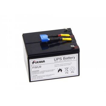 Baterie - FUKAWA FWU-9 náhradní set baterií za RBC9 (12V/7Ah, 2ks)