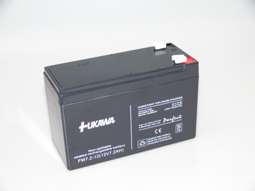 Baterie FUKAWA WP7.2-12(28W)_187 (12V/7,2 Ah - Faston 187) SLA baterie