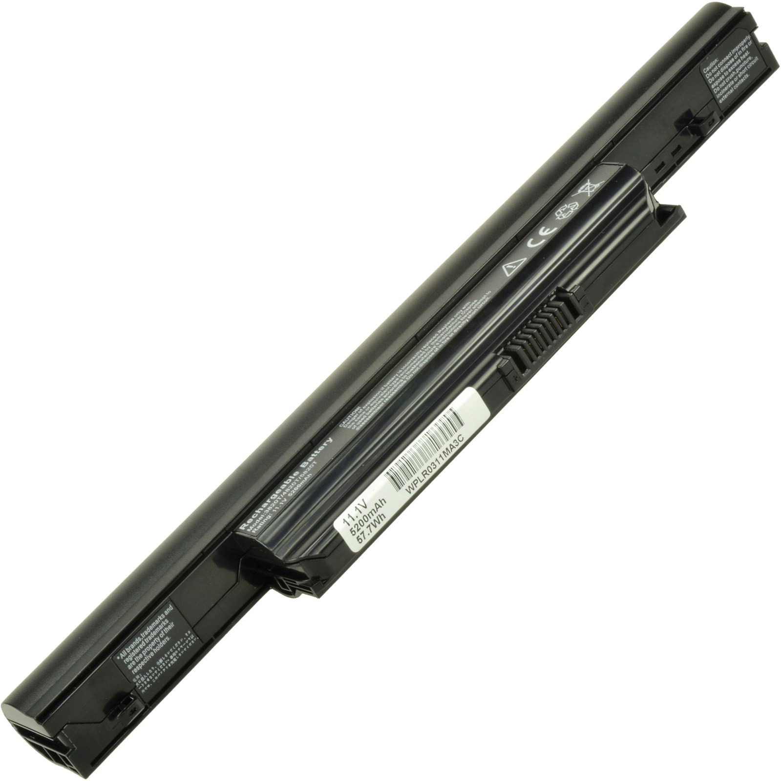 Baterie Li-Ion 10,8V 4400mAh, Black pro Acer Aspire 5820T, 7250G 77050141