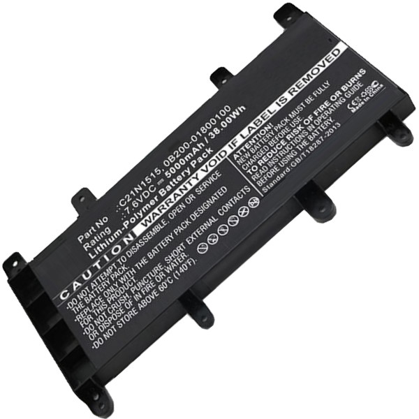 Baterie Li-Pol 7,6V 5000mAh pro Asus A756UB, F756UX, X756UQ 77051152