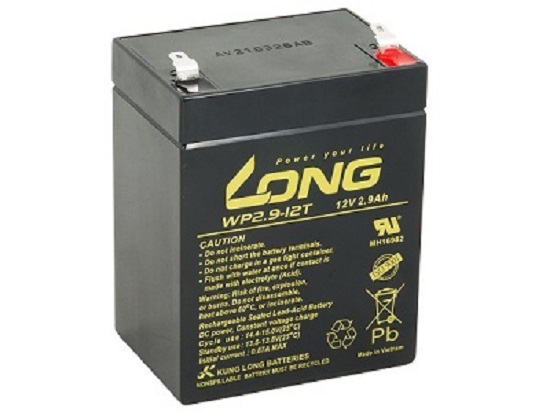 Baterie Long 12V 2,9Ah F1 PBLO-12V002,9-F1A-1