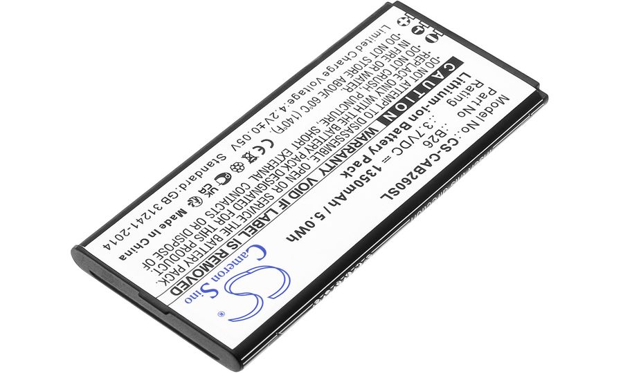 Baterie pro Cat B26, 1350 mAh, Li-Ion PCS-6790