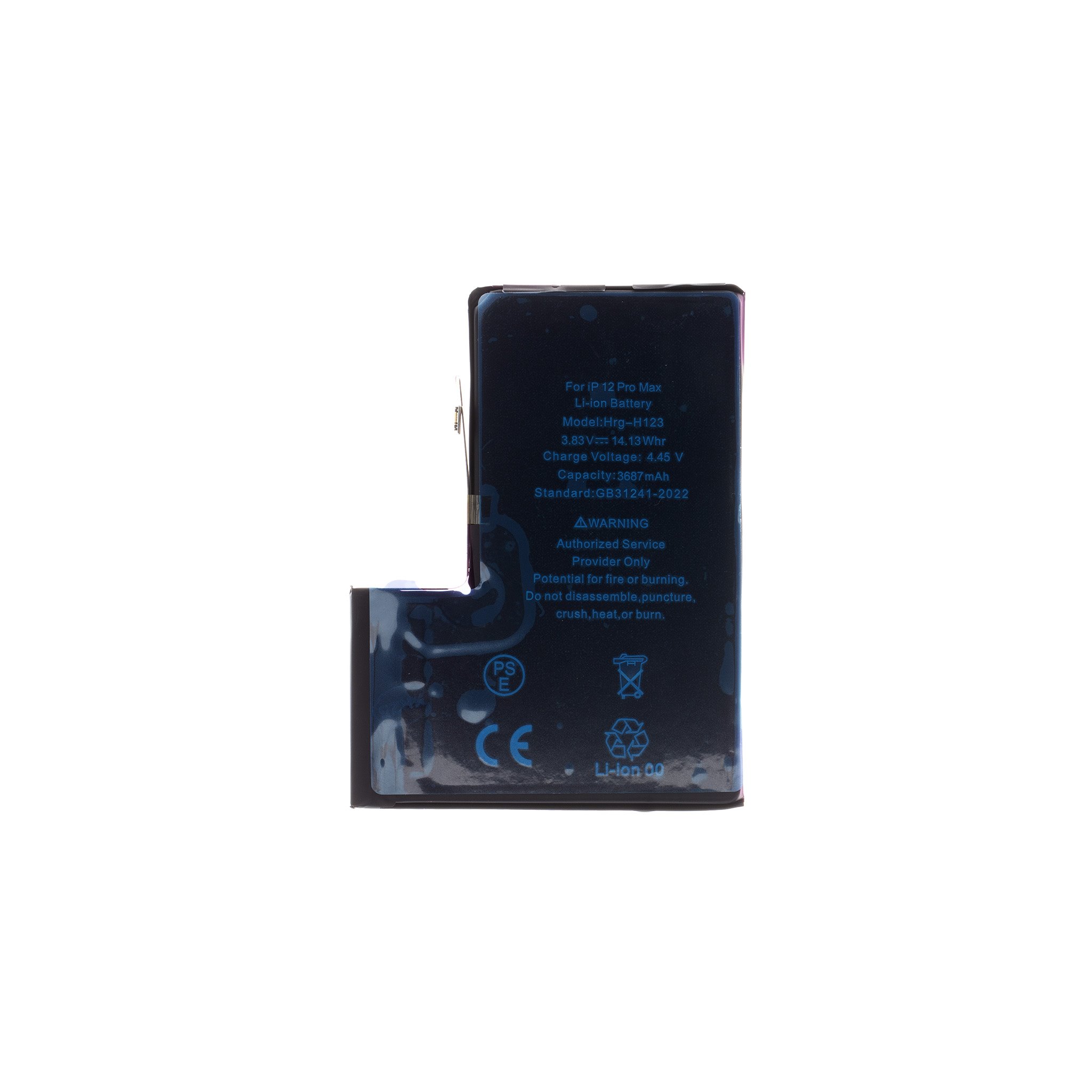 Baterie pro iPhone 12 Pro Max 3687mAh Li-Ion Resetted (Bulk) 8596311279720