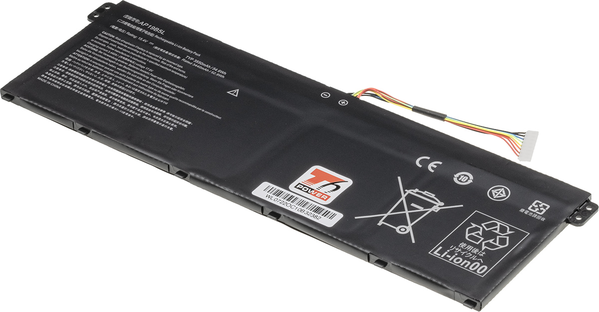Baterie T6 Power Acer Aspire 5 A514-53, A515-56, Swift S40-52, 3550mAh, 54,6Wh, 4cell, Li-ion NBAC0109