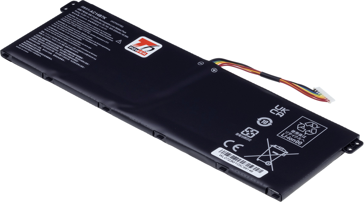 Baterie T6 Power Acer Aspire A515-52, A517-51, Swift SF314-54, 3320mAh, 50,7Wh, 4cell, Li-ion NBAC0111