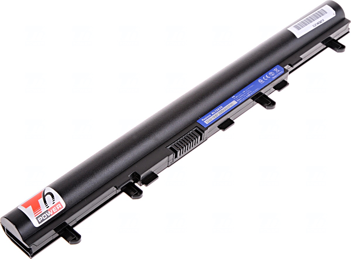 Baterie T6 power Acer Aspire V5-431, V5-471, V5-531, E1-410, E1-510, E1-570, 4cell, 2500mAh NBAC0075