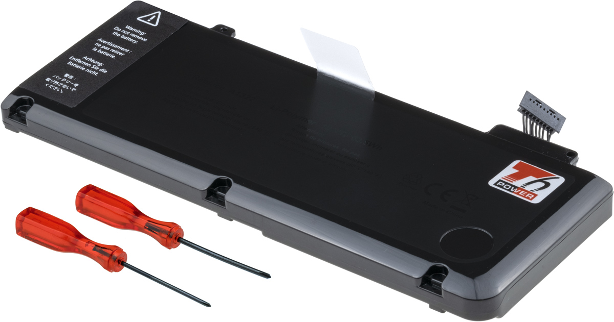 Baterie T6 power Apple MacBook Pro 13" 2009, 2010, 2011, 2012, 5800mAh, 63Wh, 6cell, Li-pol NBAP0019