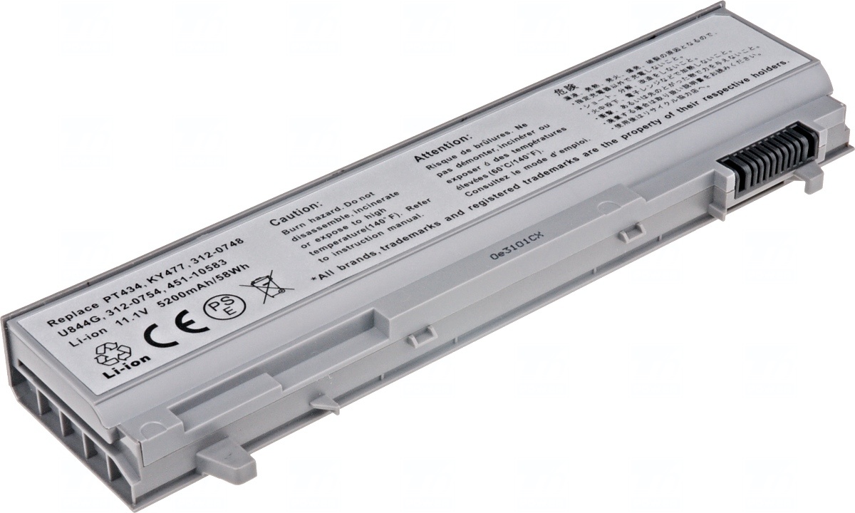 Baterie T6 power Dell Latitude 451-11218, 312-0749, 312-0917