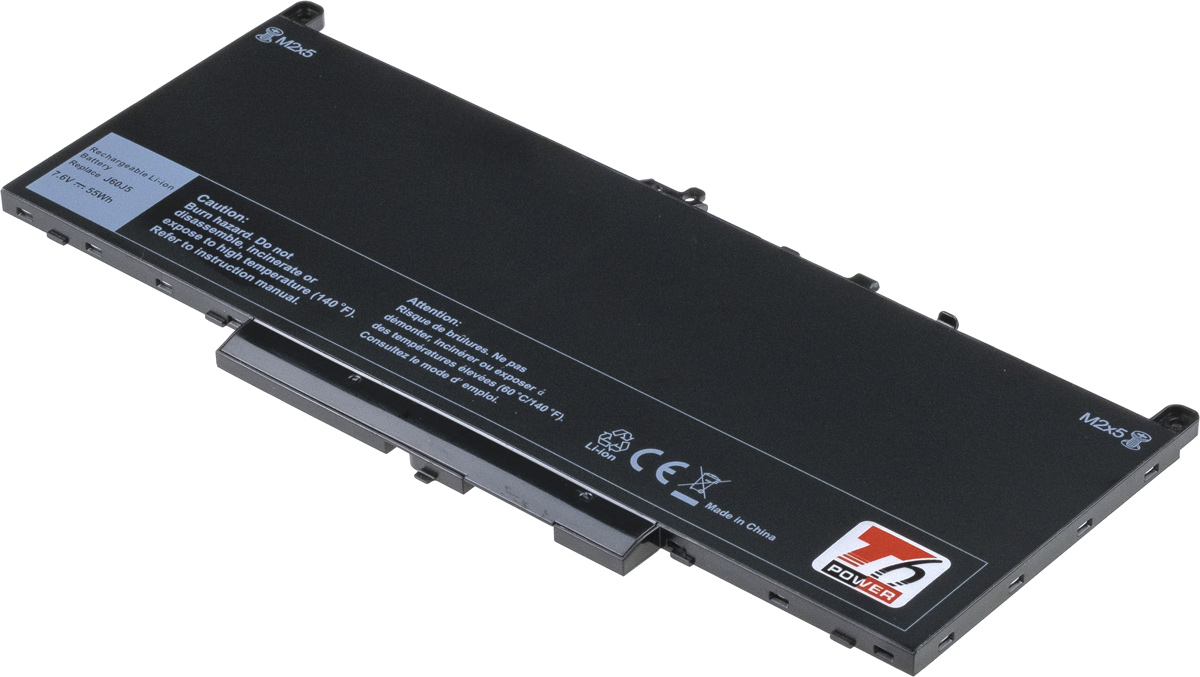Baterie T6 power Dell Latitude E7270, E7470, 7200mAh, 55Wh, 4cell, Li-ion NBDE0162