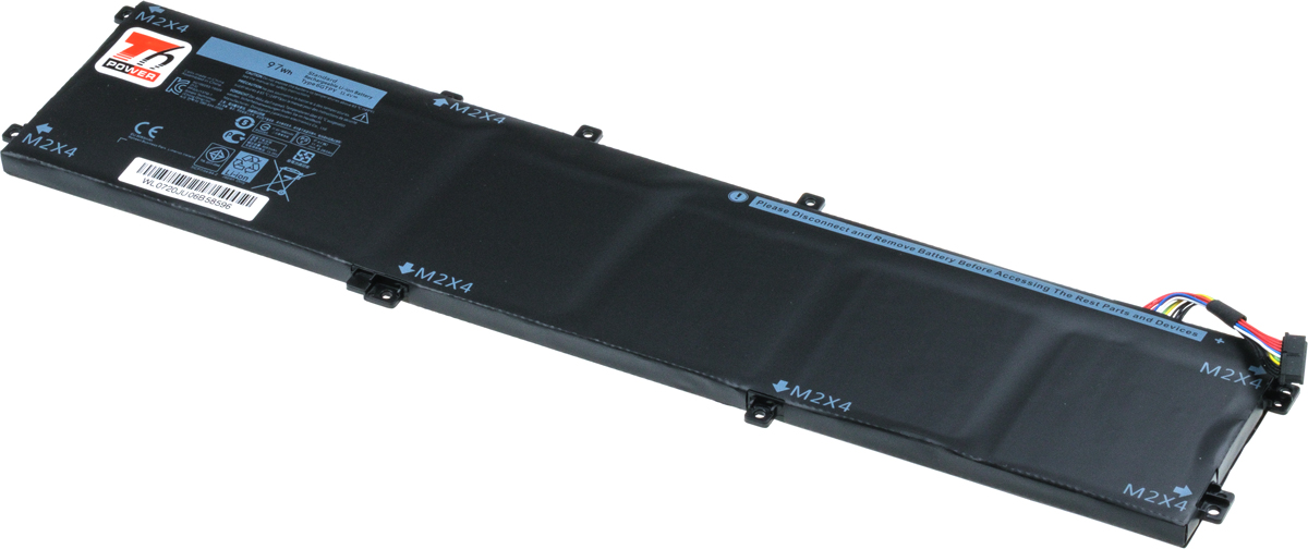 Baterie T6 power Dell Precision 15 5520, 5530, XPS 15 9560, 9570, 8500mAh, 97Wh, 6cell, Li-pol NBDE0192