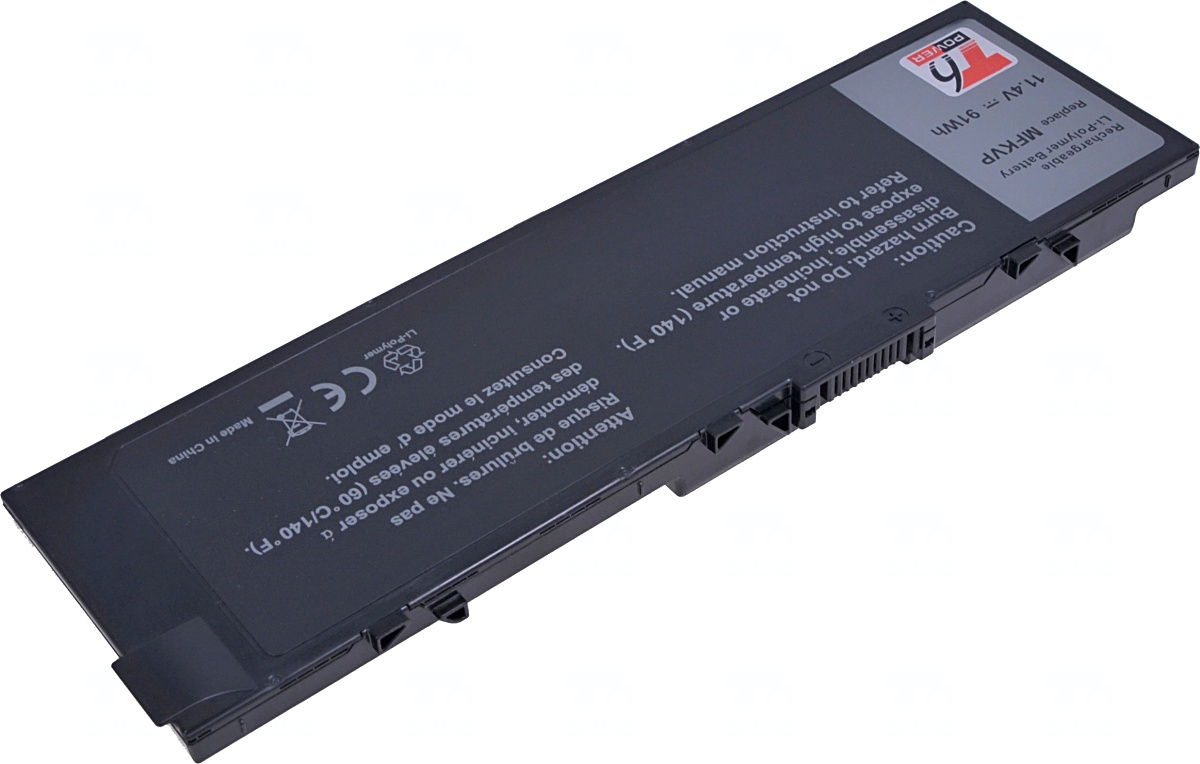 Baterie T6 power Dell Precision 15 7510, 17 7710, 7900mAh, 91Wh, 6cell, Li-pol NBDE0164