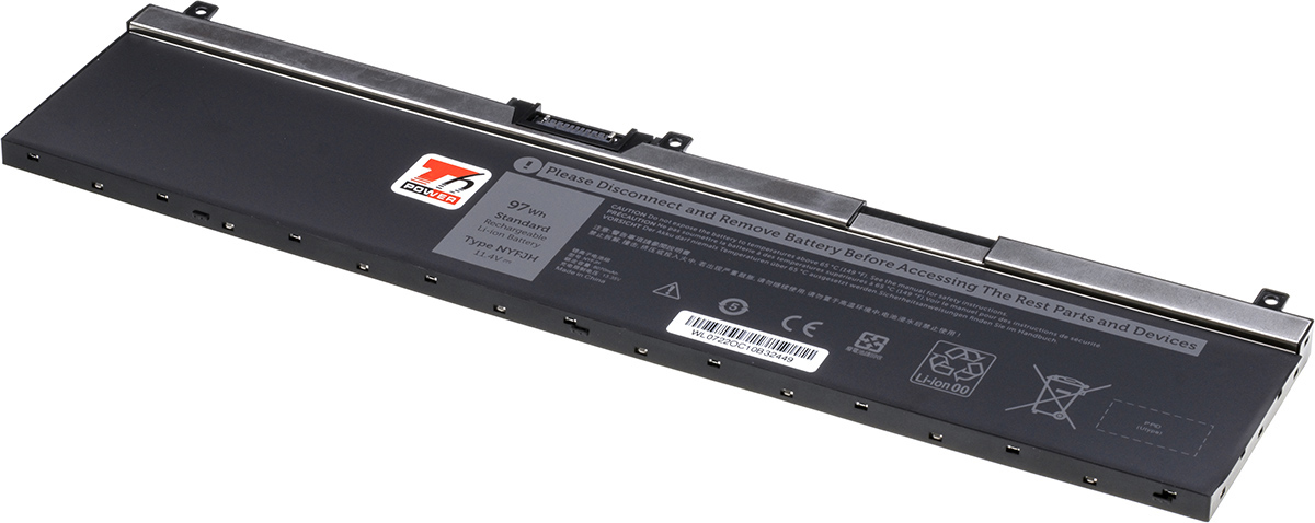 Baterie T6 Power Dell Precision 7530, 7540, 7730, 7740, 8500mAh, 97Wh, 6cell, Li-pol NBDE0219
