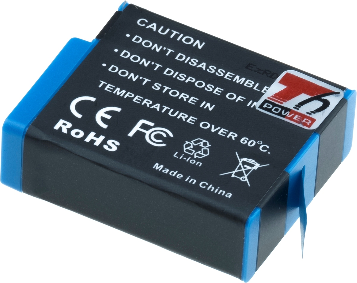 Baterie T6 Power GoPro Hero 9, Hero 10, Hero 11, Hero 12, 1720mAh, 6,6Wh VCGO0006