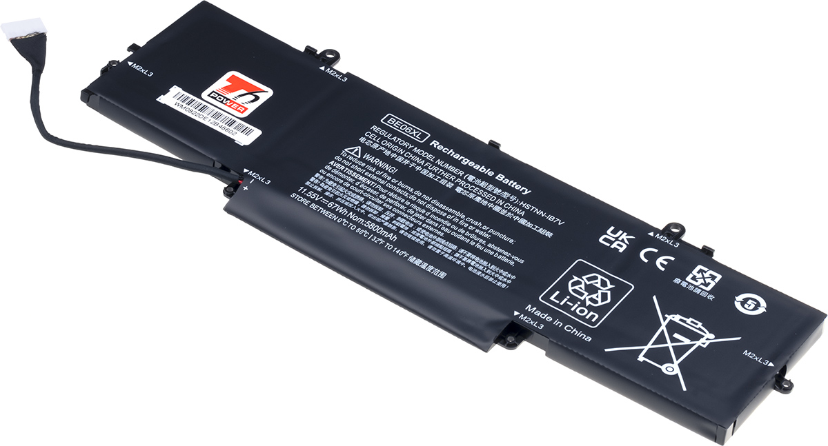 Baterie T6 Power HP EliteBook 1040 G4, 5800mAh, 67Wh, 6cell, Li-pol NBHP0215