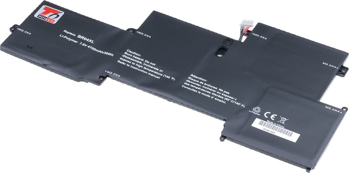 Baterie T6 power HP EliteBook Folio 1020 G1, 1030 G1, 4700mAh, 36Wh, 4cell, Li-pol NBHP0170