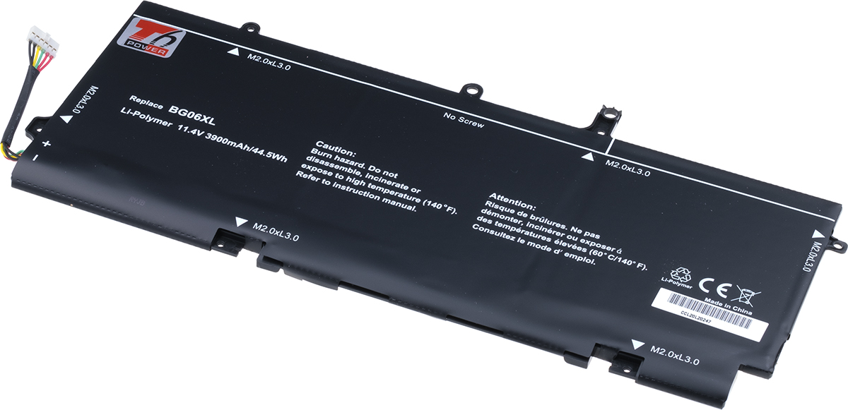 Baterie T6 power HP EliteBook Folio 1040 G3, 3900mAh, 44Wh, 6cell, Li-pol NBHP0172