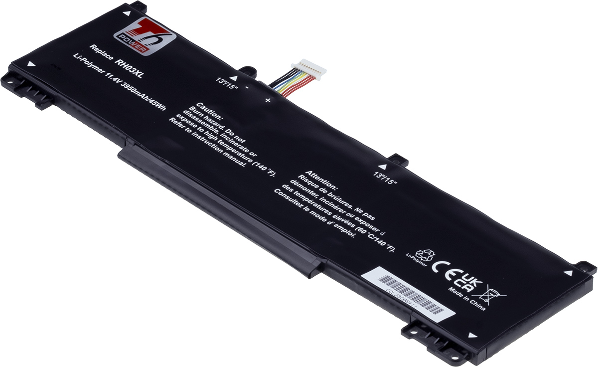 Baterie T6 Power HP ProBook 430 G8, 440 G8, 450 G8, 630 G8, 650 G8, 3950mAh, 45Wh, 3cell, Li-pol NBHP0216