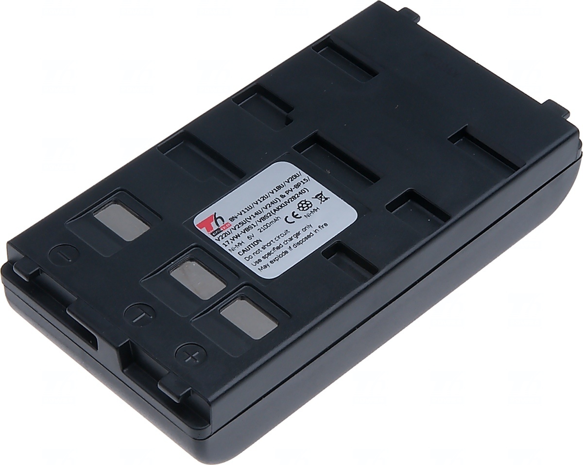 Baterie T6 power JVC BN-V11U, Ni-MH, 2100mAh, černá VCJV0038