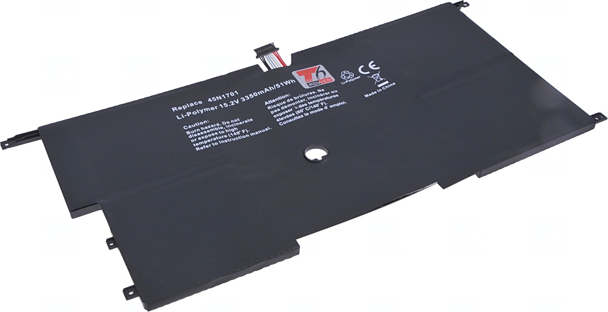 Baterie T6 power Lenovo ThinkPad X1 Carbon 2nd, 3rd Gen, 3350mAh, 51Wh, 8cell, Li-Pol NBIB0151