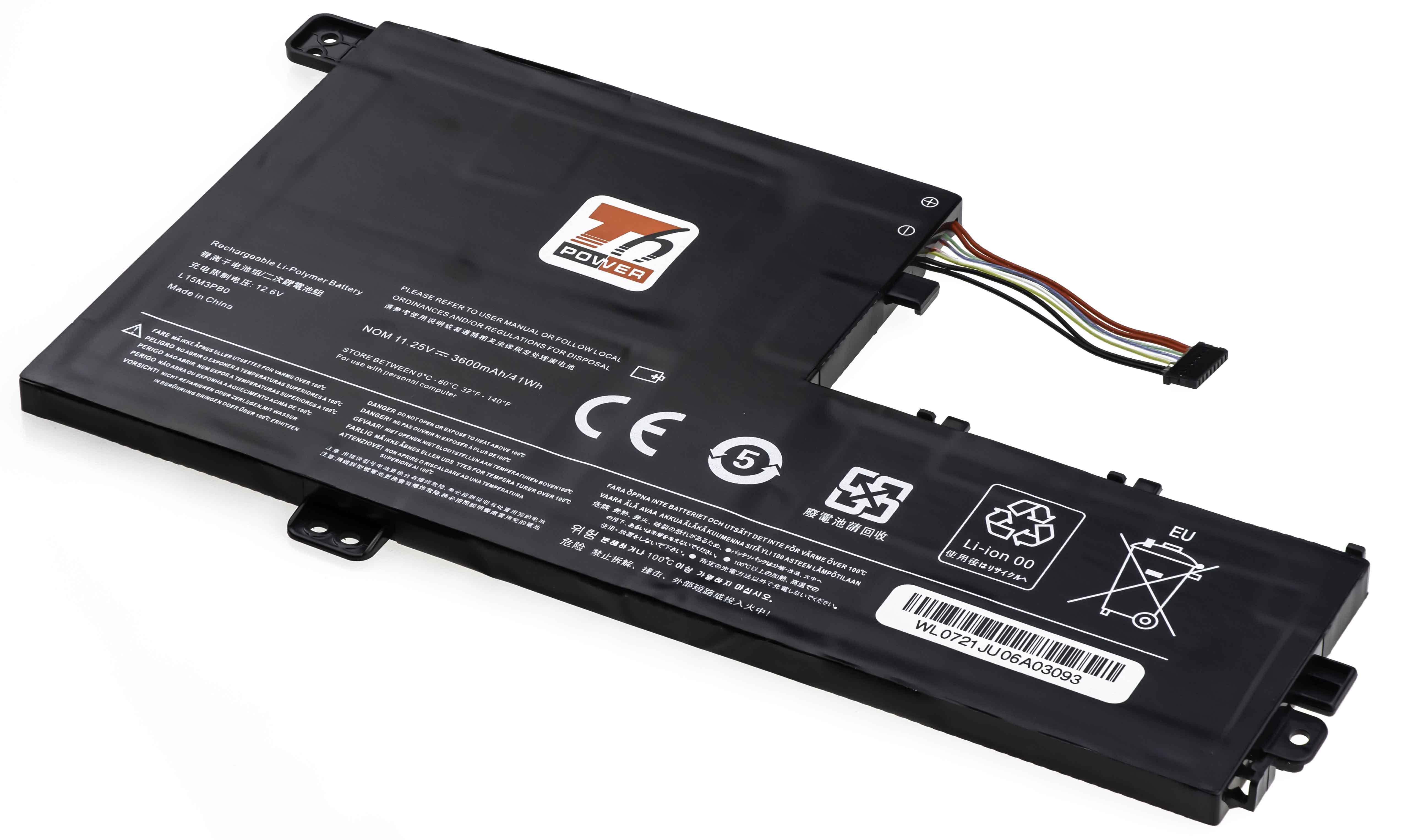 Baterie T6 Power Lenovo Yoga 520-14IKB, Flex 5-1470, IP 320S-14IKB, 3600mAh, 41Wh, 3cell, Li-Pol NBIB0177