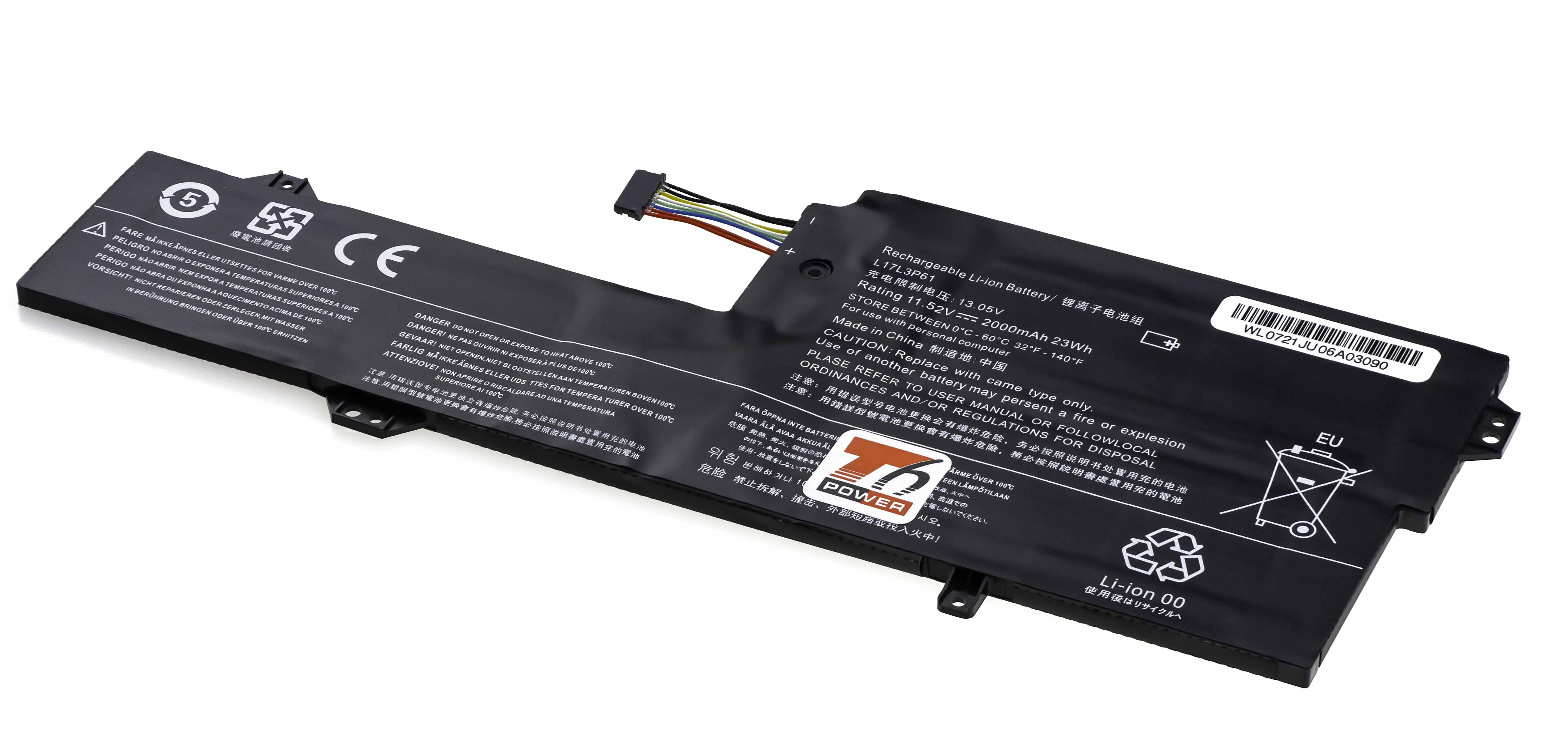 Baterie T6 Power Lenovo Yoga 720-12IKB, IdeaPad 320S-13IKB serie, 2000mAh, 23Wh, 3cell, Li-Pol NBIB0184