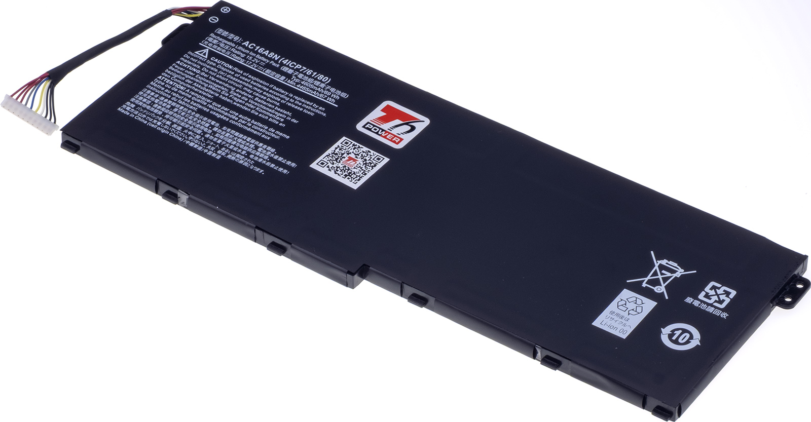 Baterie T6 Power pro Acer Aspire Nitro VN7-593G, VN7-793G, 4605mAh, 69Wh, 4cell, Li-pol NBAC0102