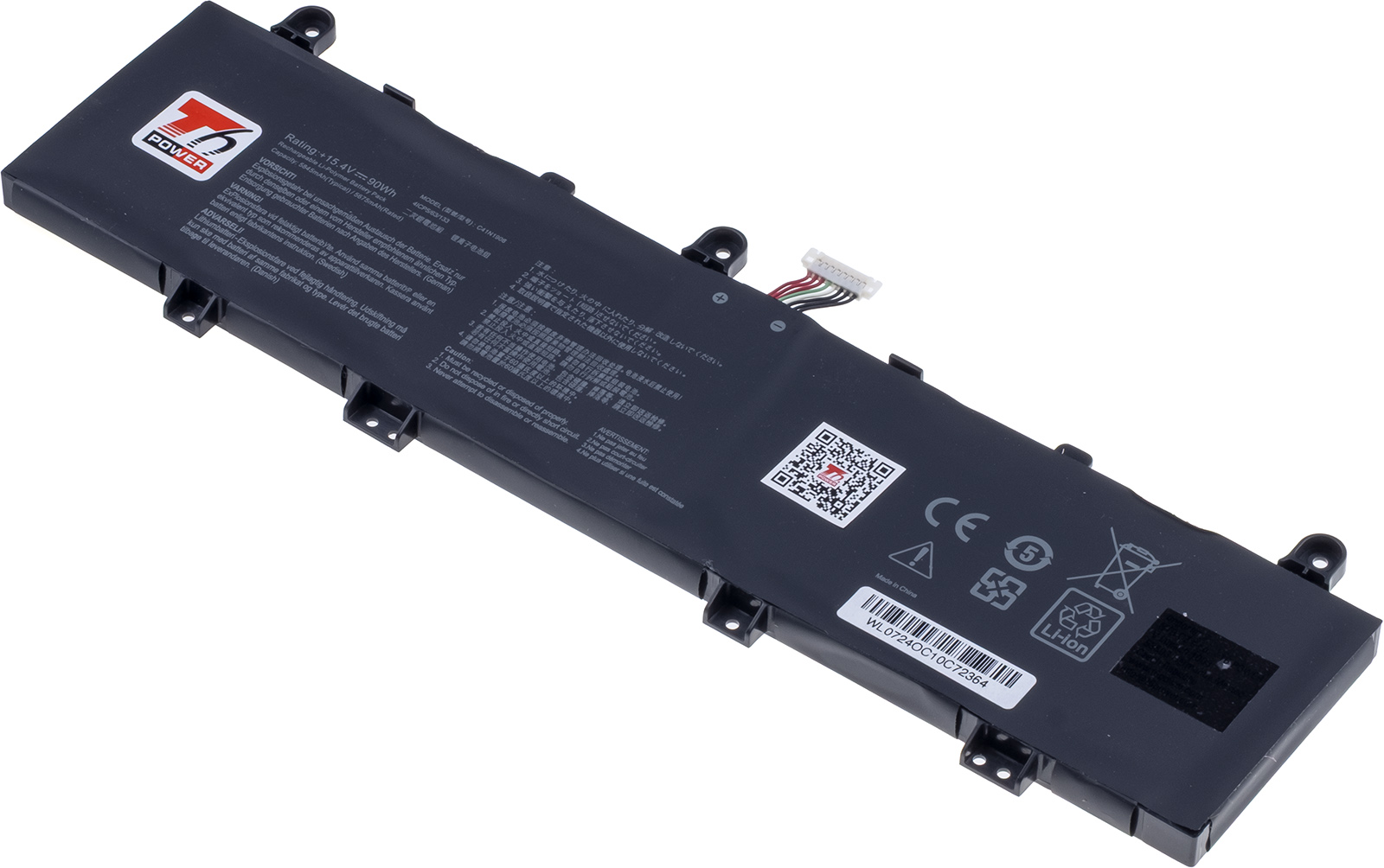 Baterie T6 Power pro Asus ROG Zephyrus Duo GX550, GX551, 5845mAh, 90Wh, 4cell, Li-poly NBAS0202