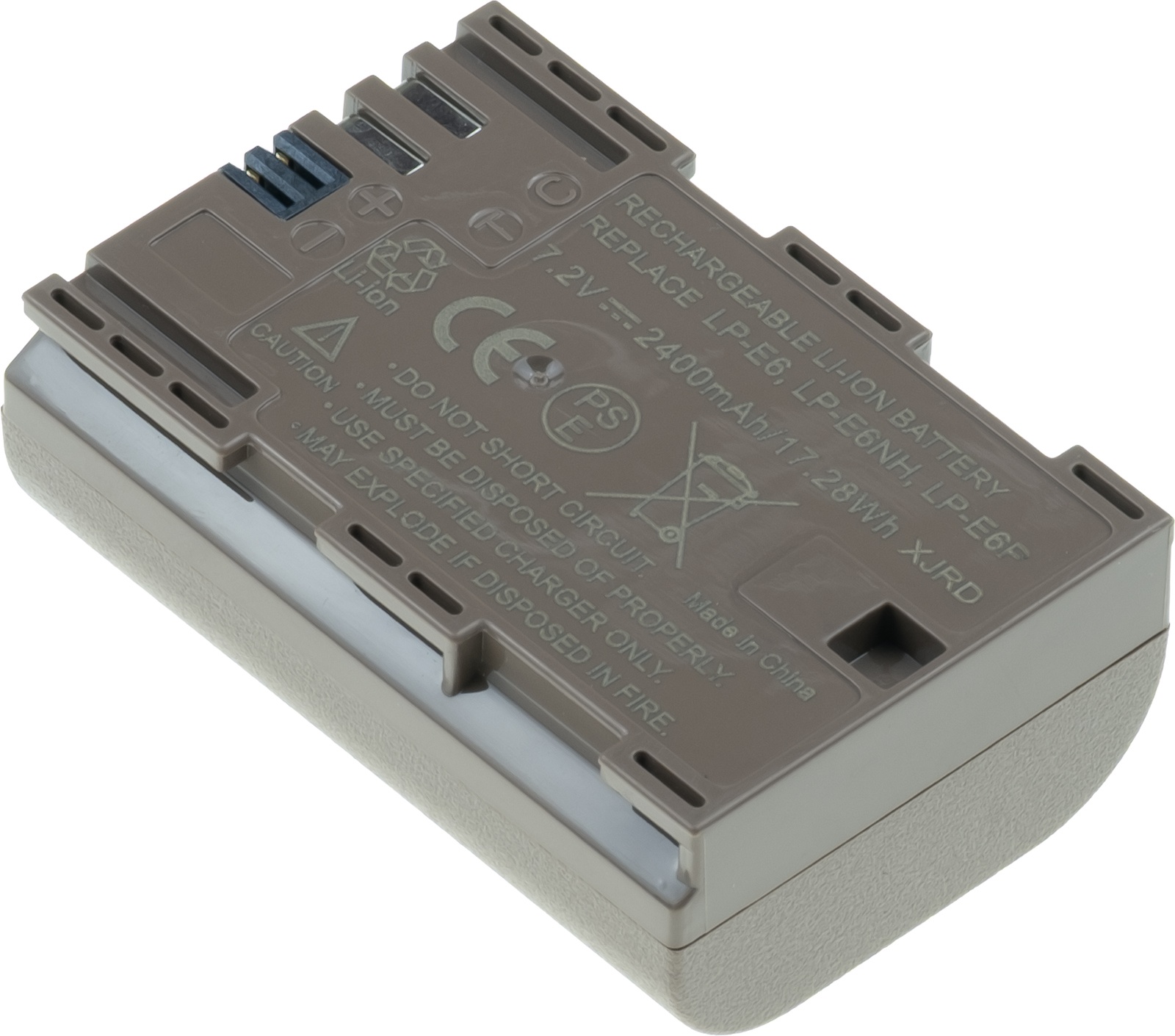 Baterie T6 Power pro Canon LP-E6, LP-E6N, LP-E6NH, 2400mAh, 17,2Wh, USB-C DCCA0027