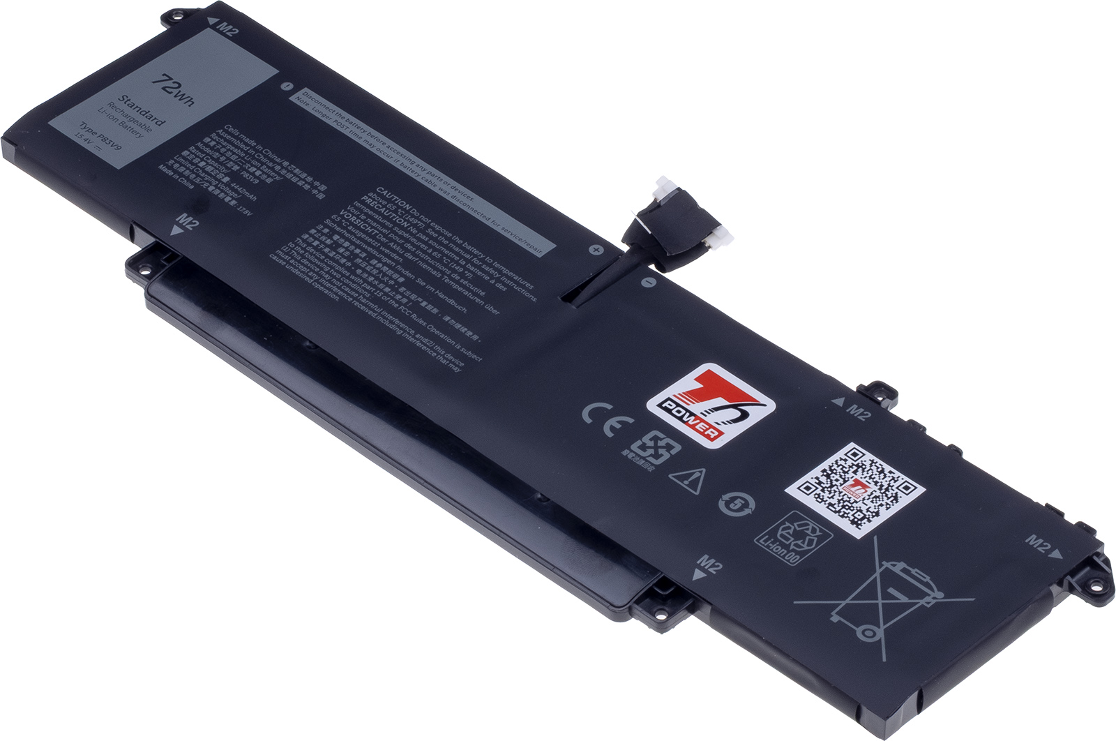 Baterie T6 Power pro Dell Precision 5470, 5480, 5490, 4670mAh, 72Wh, 4cell, Li-poly NBDE0259