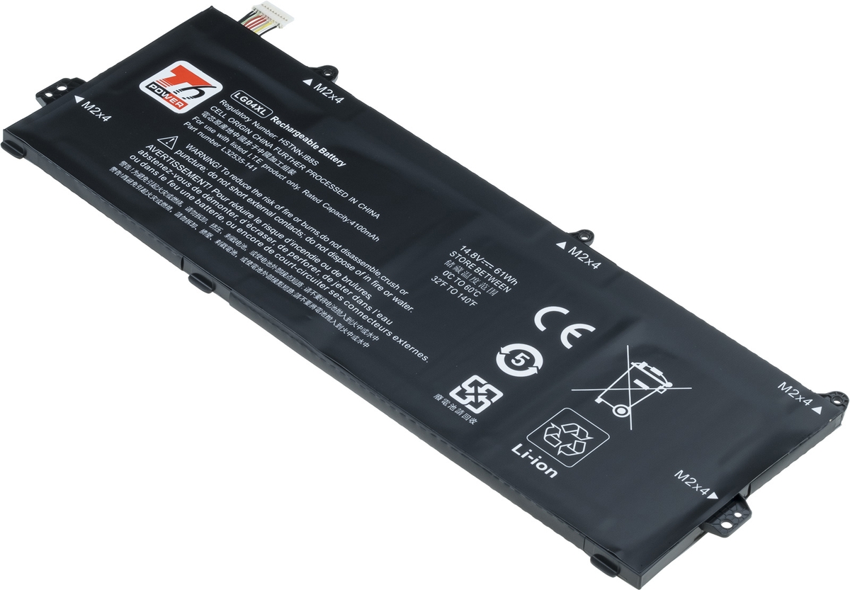 Baterie T6 Power pro HP Pavilion 15-cs1000, 15-cs2000, 15-cs3000 serie, 4100mAh, 61Wh, 4cell, Li-pol NBHP0223