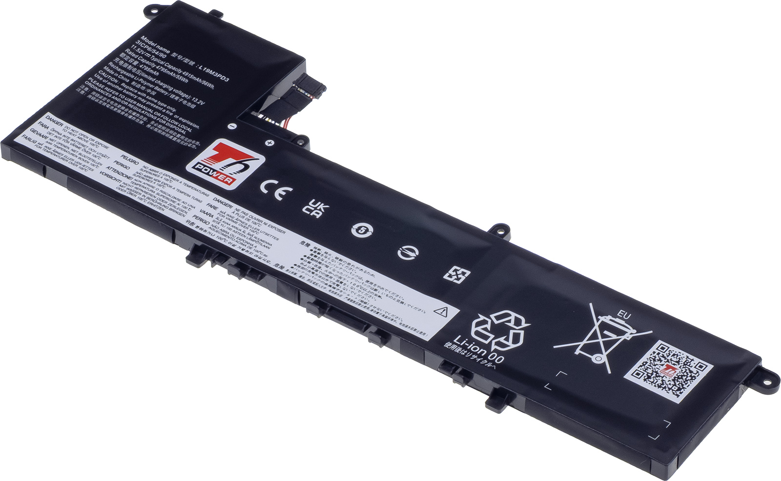 Baterie T6 Power pro Lenovo IdeaPad S540-13ITL, S540-13IML, S540-13ARE, 4915mAh, 56Wh, 3cell, Li-Pol NBIB0255
