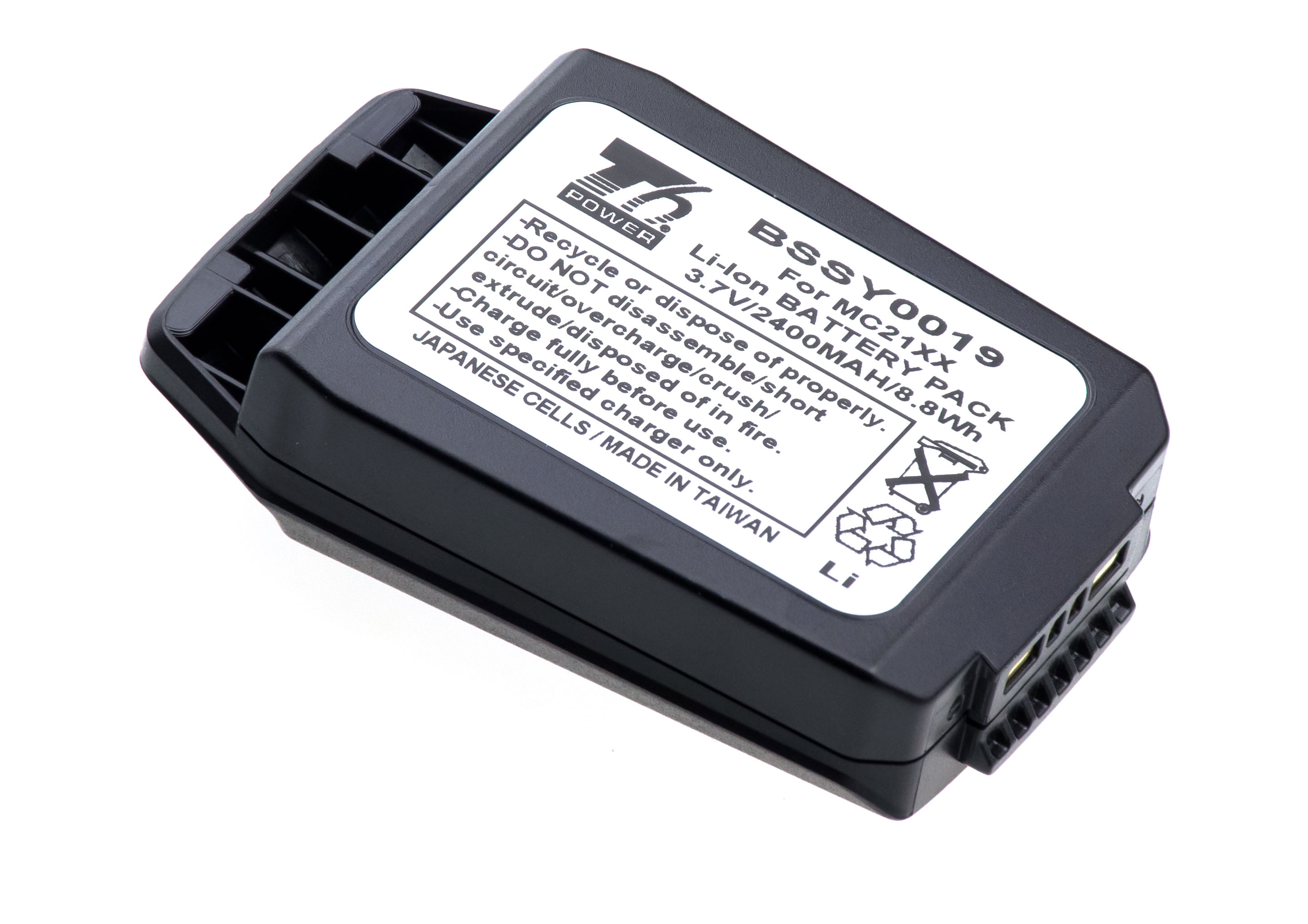 Baterie T6 Power Symbol Motorola Zebra MC2100, MC2180, 2400mAh, 8,9Wh, Li-ion BSSY0019