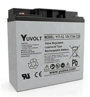 Baterie - YUVOLT Y17-12FR (12V; 17Ah; závit M5; životnost 3-5let) BAT15050