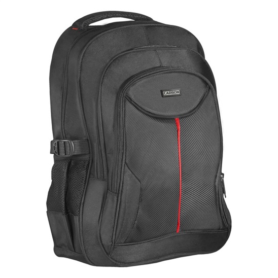Batoh na notebook 15,6", Carbon, čierny z polyesteru, nepromokavé dno a bočné kapsy, Defender 26077