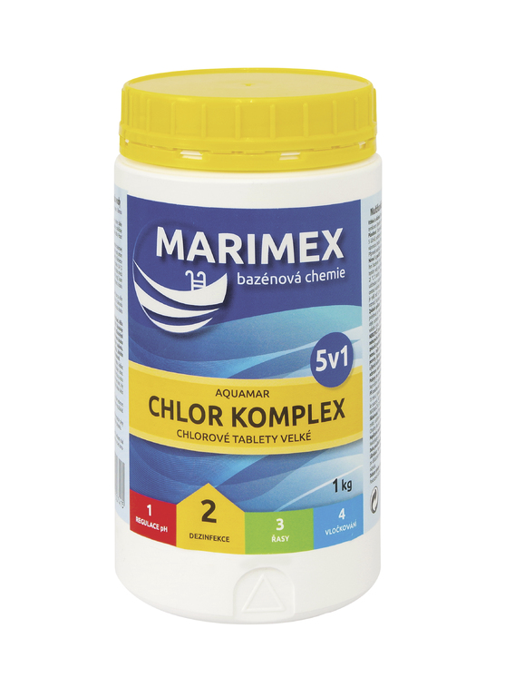 Bazénová chémia Marimex Aquamar Komplex 5v1 1 kg 11301208