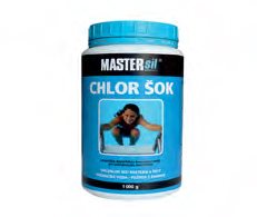 Bazénová chémia MASTERsil - chlor šok 1kg S0163