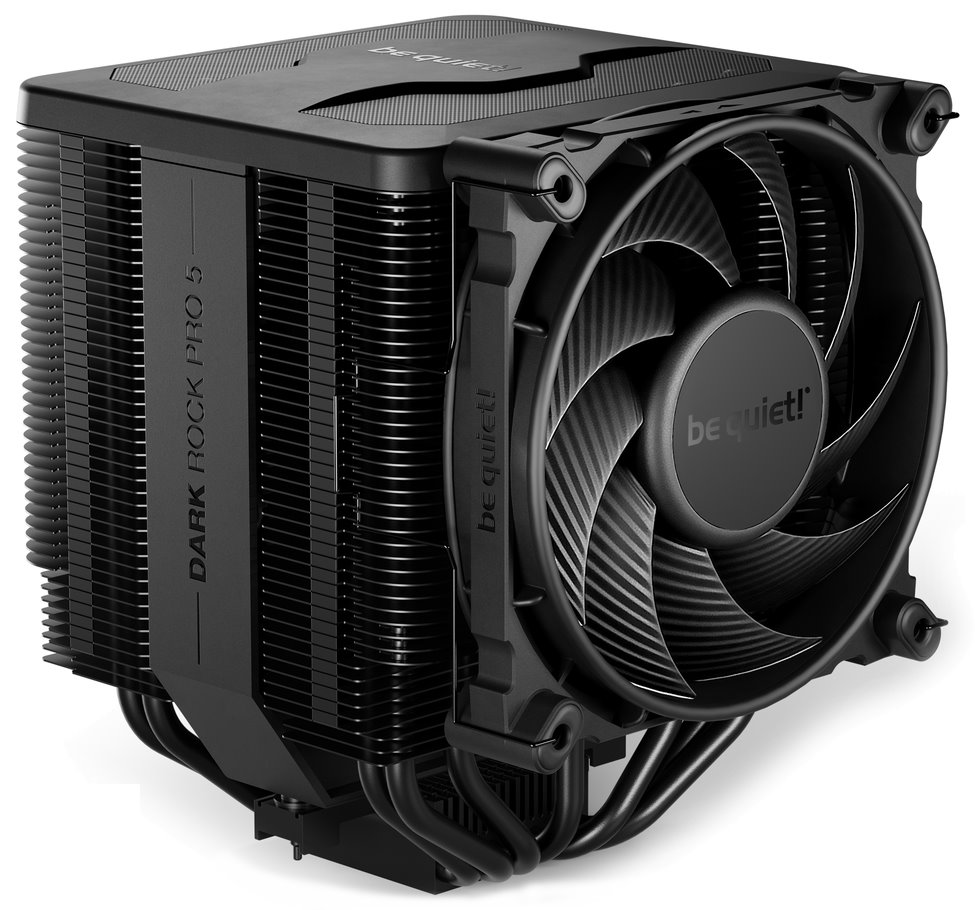 Be quiet! chladič CPU Dark Rock Pro 5 / 135+120mm fan / 7 heatpipes BK036