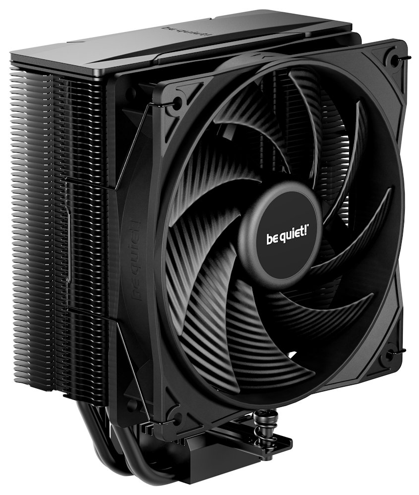 Be quiet! chladič CPU PURE ROCK 3 Black / 120mm PWM fan / 4x heatpipe / černý BK039