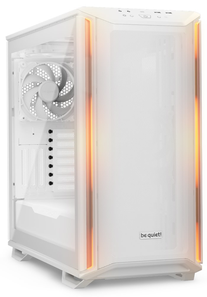 Be quiet! skříň DARK BASE 701 / MidT / bez zdroje / 3x140mm fan / ARGB / 1x USB-C + 2x USB3 / průhledná bočnice / BGW59