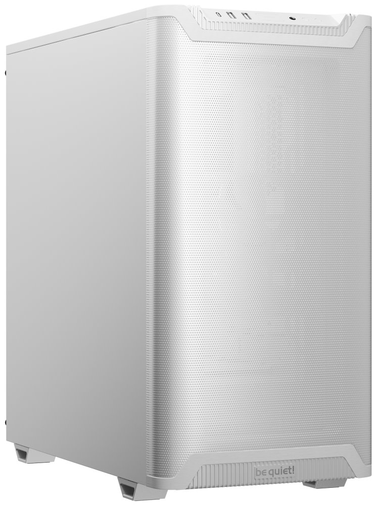 Be quiet! skříň PURE BASE 501 Airflow / ATX / 2x140mm fan / USB-C / perforovaný přední panel / bílá BG075