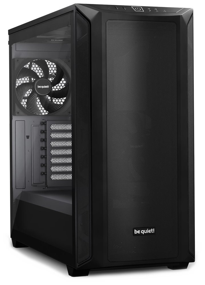 Be quiet! skříň SHADOW BASE 800 / 3x140 mm fan / USB-C / 2xUSB 3.0 / tvrzené sklo/ černá BGW60