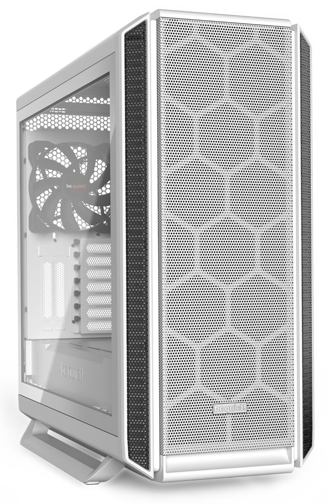 Be quiet! skříň SILENT BASE 802 Window / MidT / bez zdroje / 1x USB-C + 2x USB3.0 / průhledná bočnice / bílá BGW40
