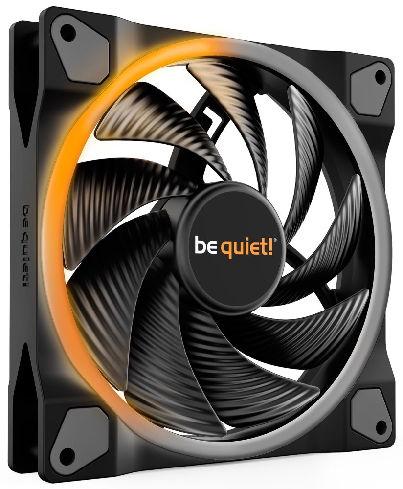 Be quiet! / ventilátor Light Wings high speed / 140mm / PWM / ARGB BL075
