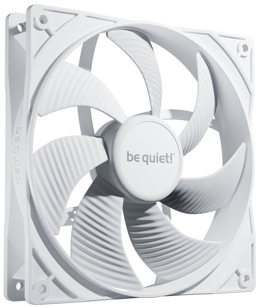 Be quiet! / ventilátor Pure Wings 3 / 140mm / PWM / 4-pin / 21,9dBA / bílý BL112