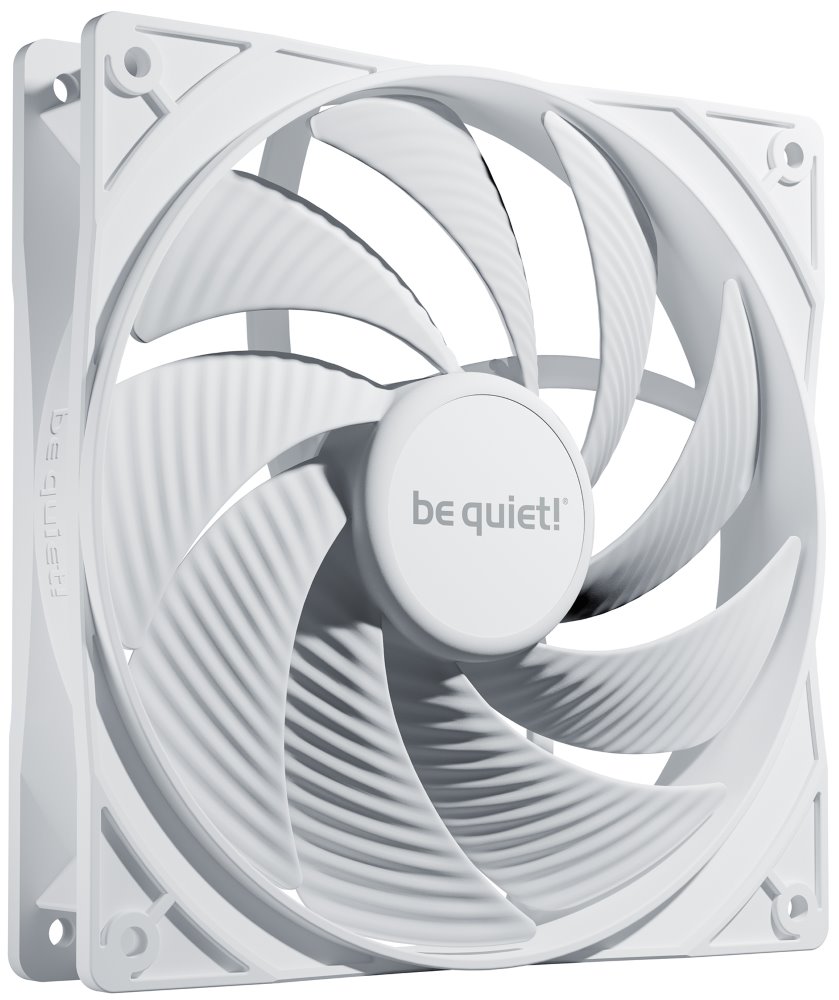 Be quiet! / ventilátor Pure Wings 3 / 140mm / PWM / high-speed / 4-pin / 30,5dBA / bílý BL113