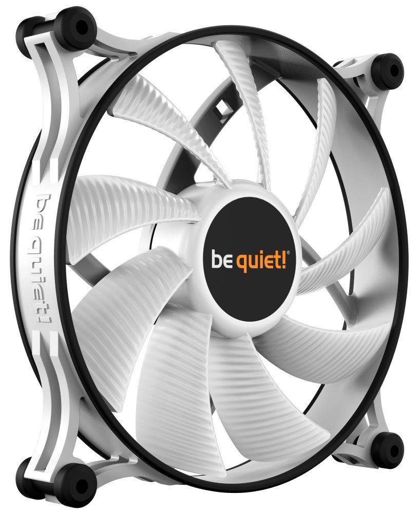 Be quiet! / ventilátor Shadow Wings 2 White / 140mm / 3-pin / 14,7dBa BL090