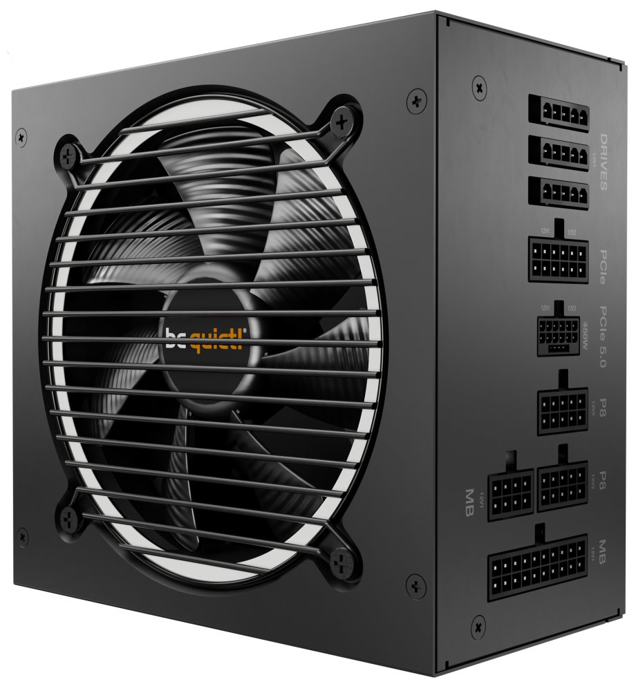 Be quiet! / zdroj PURE POWER 12 M 650W / ATX 3.0 / active PFC / 120mm fan / 80PLUS Gold / modulární BN342