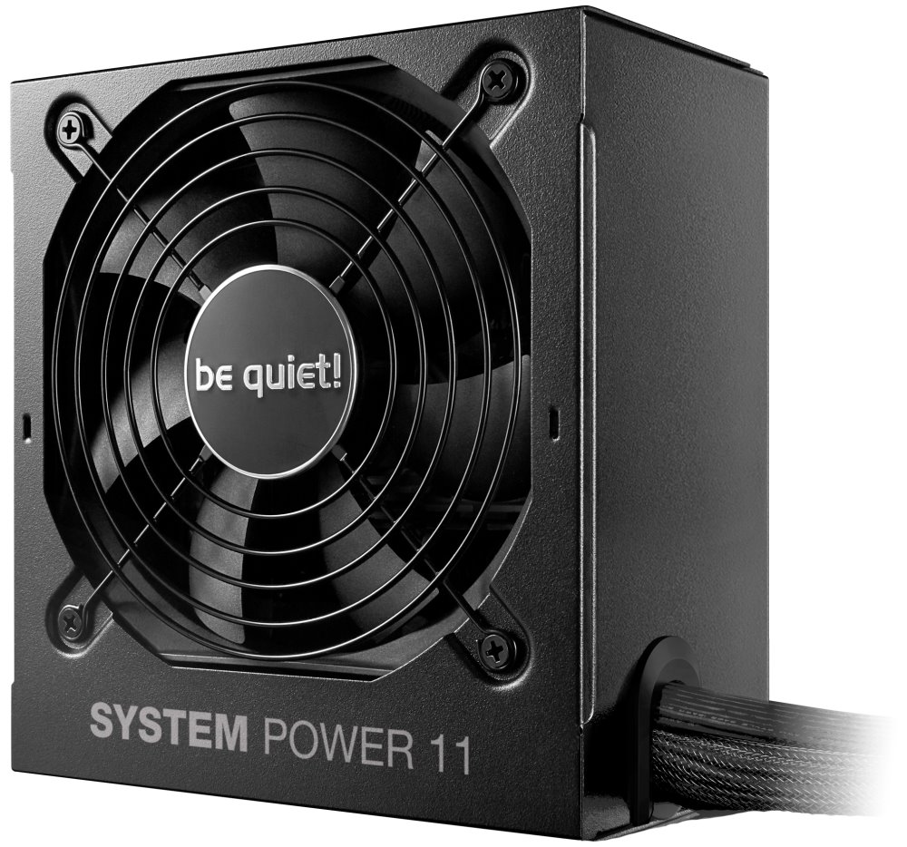 Be quiet! / zdroj SYSTEM POWER 11 550W / ATX3.1 / active PFC / 120mm fan / 80PLUS Bronze BP010EU